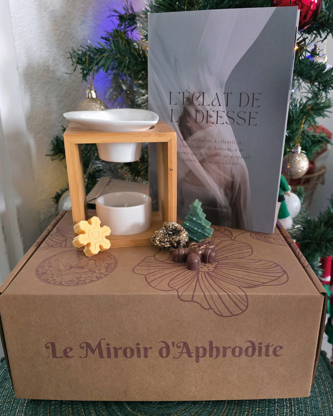 Découvre la Box Éclat de la Déesse : une expérience sacrée et lumineuse pour célébrer ton corps, raviver ton feu intérieur et te reconnecter à la puissance qui sommeille en toi. Une invitation à t’honorer, à écouter tes sensations et à laisser rayonner la déesse qui vit dans chaque fibre de ton être.